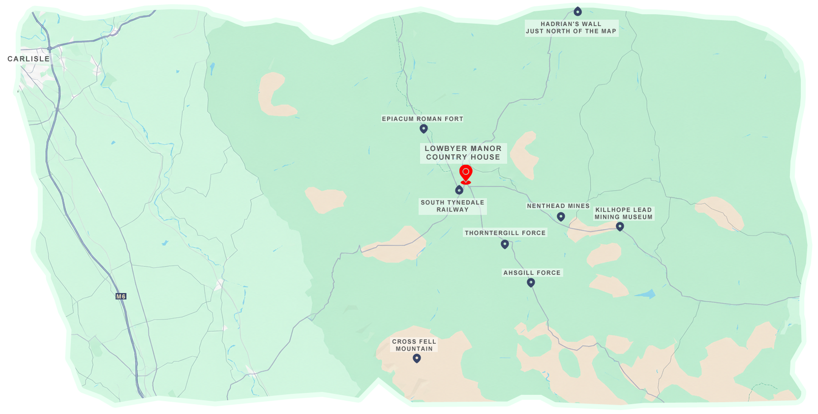 Alston Tourist Locations